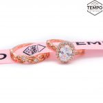 Anillos de compromiso - Plata 925 y Oro rosa 10K - AC17 - Imagen 5