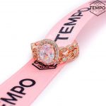 Anillos de compromiso - Plata 925 y Oro rosa 10K - AC17 - Imagen 6
