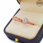 Anillos de compromiso - Plata 925 y Oro rosa 10K - AC17 - Imagen 7