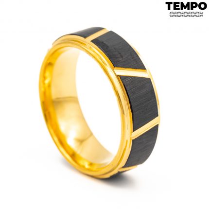 Anillo para caballero - Hecho de Tungsteno - AT19