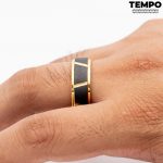 Anillo para caballero - Hecho de Tungsteno - AT19 - Imagen 7