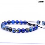 Pulsera para caballero - Piedra natural - LAPIZLASULI 8MM - PN14 - Imagen 3