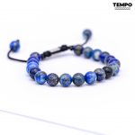 Pulsera para caballero - Piedra natural - LAPIZLASULI 8MM - PN14 - Imagen 8