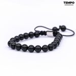 Pulsera para caballero - Piedra natural - ONIX BRILLANTE 8MM - PN9 - Imagen 7