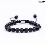 Pulsera para caballero - Piedra natural - ONIX BRILLANTE 8MM - PN9 - Imagen 9