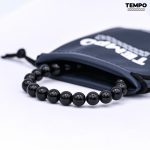 Pulsera para caballero - Piedra natural - ONIX BRILLANTE 8MM - PN9 - Imagen 6