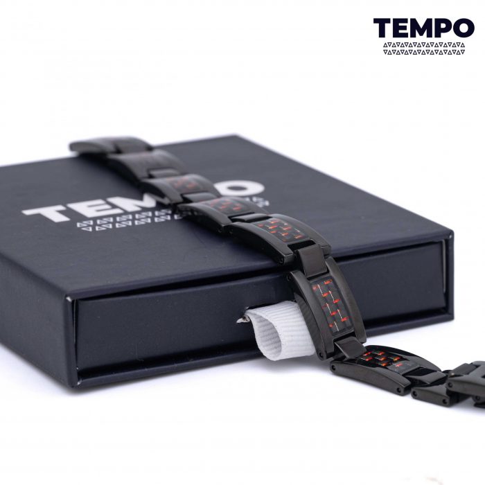 Pulsera hecha de Titanio y Acero 316 con piedras de energía curativa | PC1 - Imagen 2