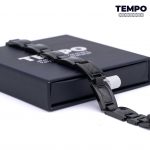Pulsera hecha de Titanio y Acero 316 con piedras de energía curativa | PC3 - Imagen 4