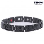 Pulsera hecha de Titanio y Acero 316 con piedras de energía curativa | PC3 - Imagen 2