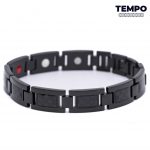 Pulsera hecha de Titanio y Acero 316 con piedras de energía curativa | PC3