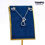 Conjunto de Plata - Aritos & Collar - COP31 - Imagen 2