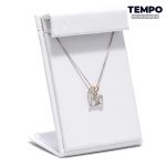 Collar de Plata 925 - Doble corazón C37 - Imagen 4