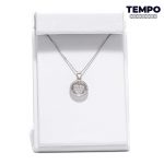 Collar de Plata 925 - Corazón cristales de circonia - C94 - Imagen 3