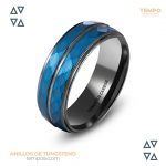 Anillo para caballero - Hecho de Tungsteno - AT10