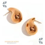 Argollas - baño en oro laminado 18K - AR1