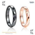 Anillos de bodas - Alianzas - Hecho de Tungsteno T9