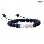 Pulsera para caballero - Piedra natural - PIEDRA AMAZONITA 8MM - PN54 - Imagen 2
