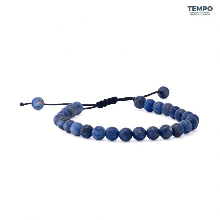 Pulsera para caballero - Piedra natural - PIEDRA SODALITA 6MM - PN52 - Imagen 2