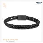 Pulsera para caballero - Pulsera de cuero - CP40