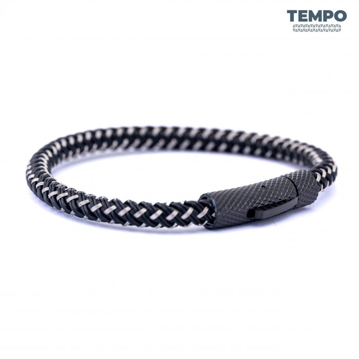 Pulsera para caballero - Cuero auténtico - Colección Córdoba C117 - Imagen 3