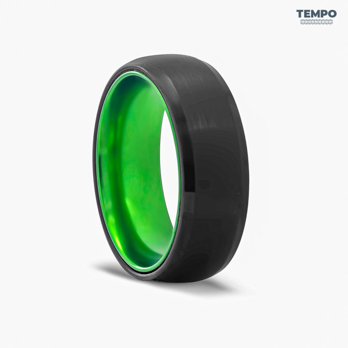 Anillo para caballero - Hecho de Tungsteno - AT34 - Imagen 1