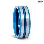 Anillo para caballero - Hecho de Tungsteno - AT39