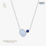 Collar de Plata 925 - COLLAR DE PLATA 925 –  PIEDRA MARINA–  C170