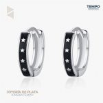 Aritos hecho de plata 925 - AA143