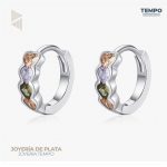 Aritos hecho de plata 925 - AA139