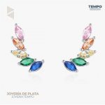 Aritos hecho de plata 925 - AA141