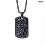Collar de caballero - Piedra Onyx - C44