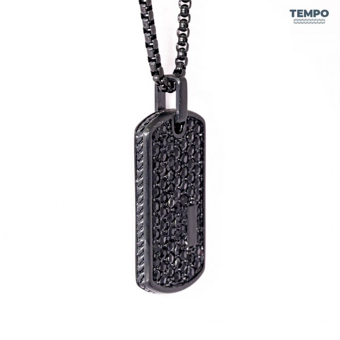 Collar de caballero - Piedra Onyx - C44 - Imagen 3