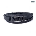 Pulsera para caballero - Piedra natural - PIEDRA ÓNIX - PN75