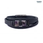 Pulsera para caballero - Piedra natural - PIEDRA AMATISTA - PN76 - Imagen 2