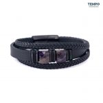 Pulsera para caballero - Piedra natural - PIEDRA AMATISTA - PN76 - Imagen 3