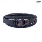 Pulsera para caballero - Piedra natural - PIEDRA AMATISTA - PN76 - Imagen 4