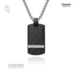 Collar de caballero – DOG TAG CARBON LUX C92
