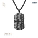 Collar de caballero – DOG TAG BLACK TRIBAL C90
