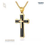 Collar de caballero – CRUZ GOLD BLACK ELEGANCE C83