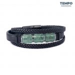 Pulsera para caballero - Piedra natural - PIEDRA GRANATE VERDE- PN73 - Imagen 11