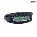 Pulsera para caballero - Piedra natural - PIEDRA GRANATE VERDE- PN73 - Imagen 10