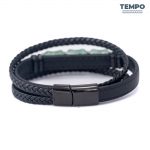 Pulsera para caballero - Piedra natural - PIEDRA GRANATE VERDE- PN73 - Imagen 7