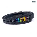 Pulsera para caballero - Piedra natural - 7 CHAKRAS - PN77 - Imagen 6