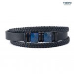 Pulsera para caballero - Piedra natural - PIEDRA LAPISLAZULI- PN74 - Imagen 3