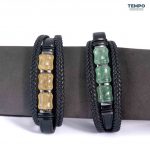 Pulsera para caballero - Piedra natural - PIEDRA GRANATE VERDE- PN73 - Imagen 12