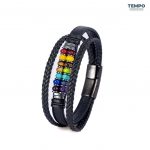 Pulsera para caballero - Piedra natural - 7 CHAKRAS - PN77