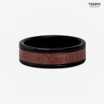 Anillo para caballero - Hecho de Tungsteno - AT45 - Imagen 5