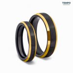 Anillos de bodas - Alianzas - Hecho de Tungsteno T11 - Imagen 2