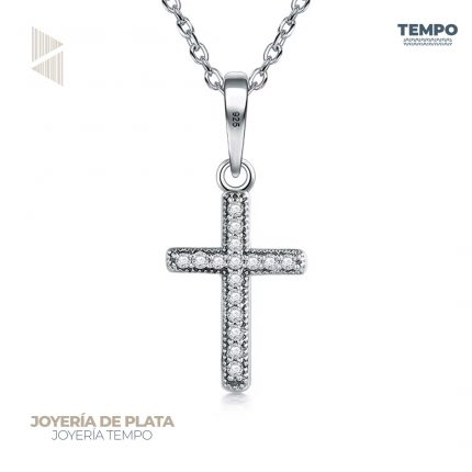 Collar de Plata 925 - COLLAR DE PLATA 925 –  CRUZ –  C188
