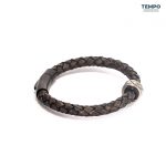 Pulsera hecha de Cuero con dije de titanio - CL07 - Imagen 4